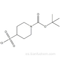 Éster tert-butílico del ácido 4-clorosulfonilpiperidina-1-carboxílico Cas 782501-25-1